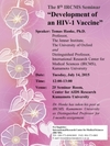 July 14, The 8th IRCMS Seminar "Development of an HIV-1 vaccine"