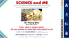 [ Sep. 2] IRCMS lecture series "SCIENCE and ME": 19th Talk