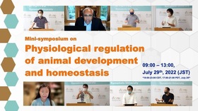 83rd IRCMS Seminar - Mini-Symposium on Physiological regulation of animal development and homeostasis was held on July 29th, 2022