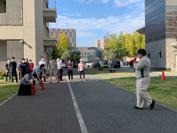 Disaster And Fire Drills Were Held At Honjo Central Campus Of Kumamoto University News