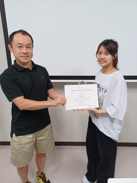 Ms. En Chi Lai (Cardiff University) has completed the IRCMS Research Internship Program