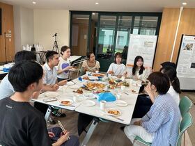 Miharada Lab held a welcome party