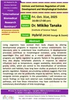 [Oct. 31] D5 Seminar - Dr. Mikiko Tanaka (Institute of Science Tokyo)