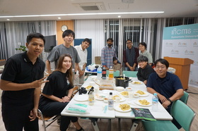 Takahahshi lab organized a Biryani Party!