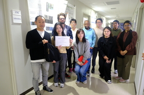 Ms. Winka Putri Suwardjo from Universitas Gadjah Mada has successfully completed the IRCMS Research Internship Program